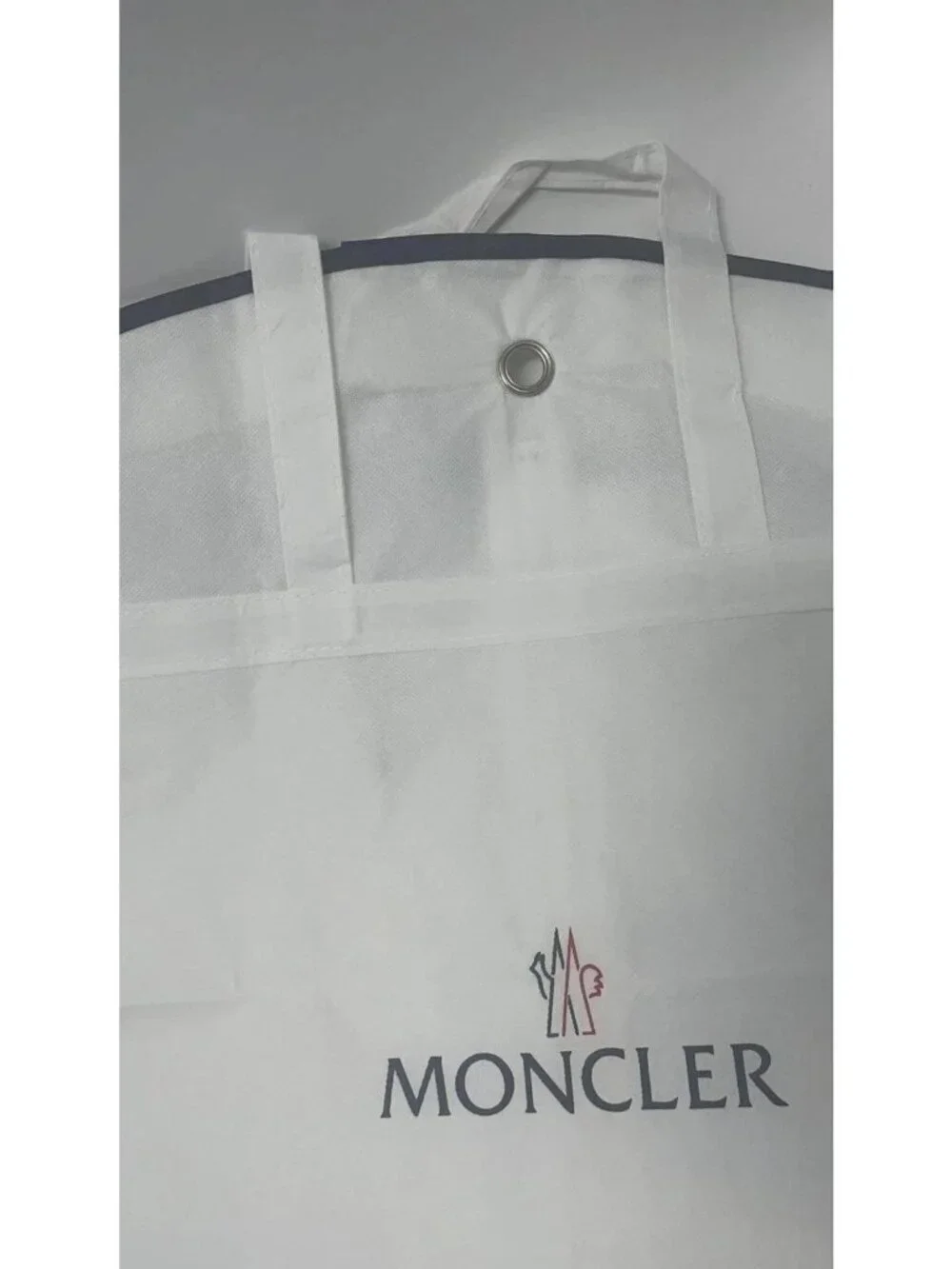 MONCLER Garment Bag Cover Suit Jacket Dust Protector Travel Storage Case